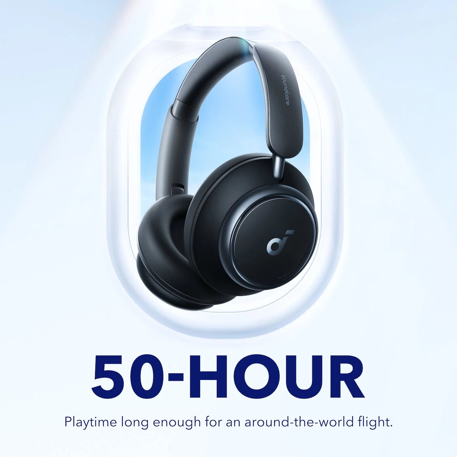 Soundcore Space Q45 Wireless Noise Cancelling Headphones by Anker — model A3040/A3040011.
