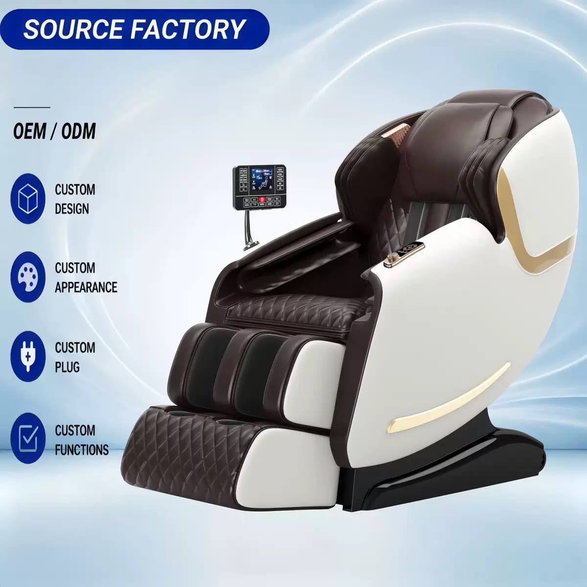 Full-Body Automatic 4d SL Track Zero Gravity Sofa Luxury Japanese Massage Chair