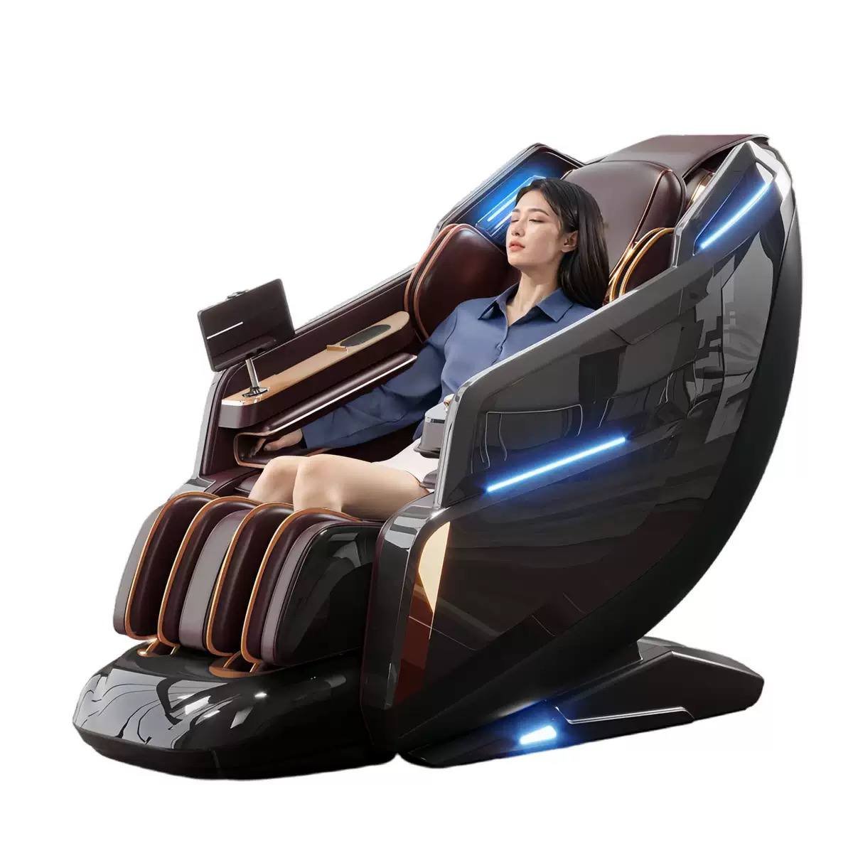 Full-Body Automatic 4d SL Track Zero Gravity Sofa Luxury Japanese Massage Chair