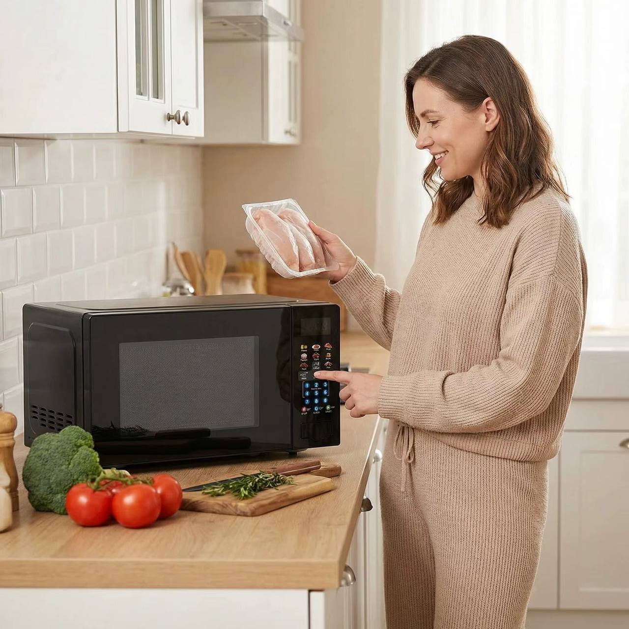 Touchscreen Microwave Oven