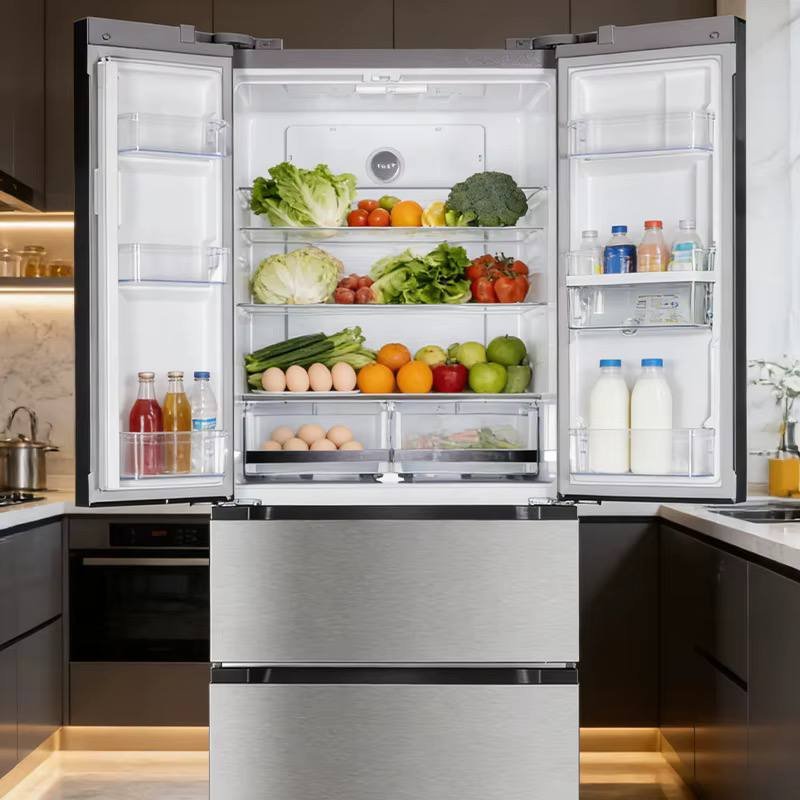 Air-cooled Frost-free Stainless Refrigerator 