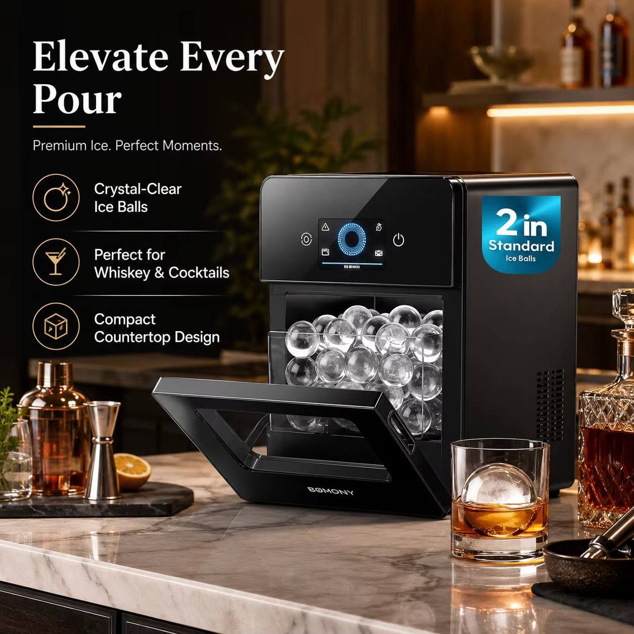 Ice Ball Machine Auto Filling