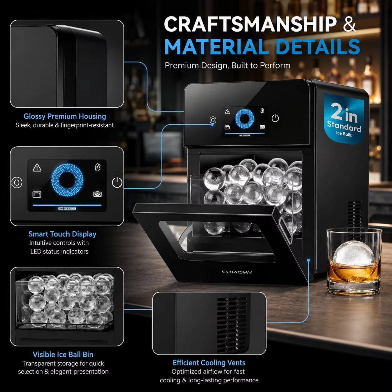 Ice Ball Machine Auto Filling