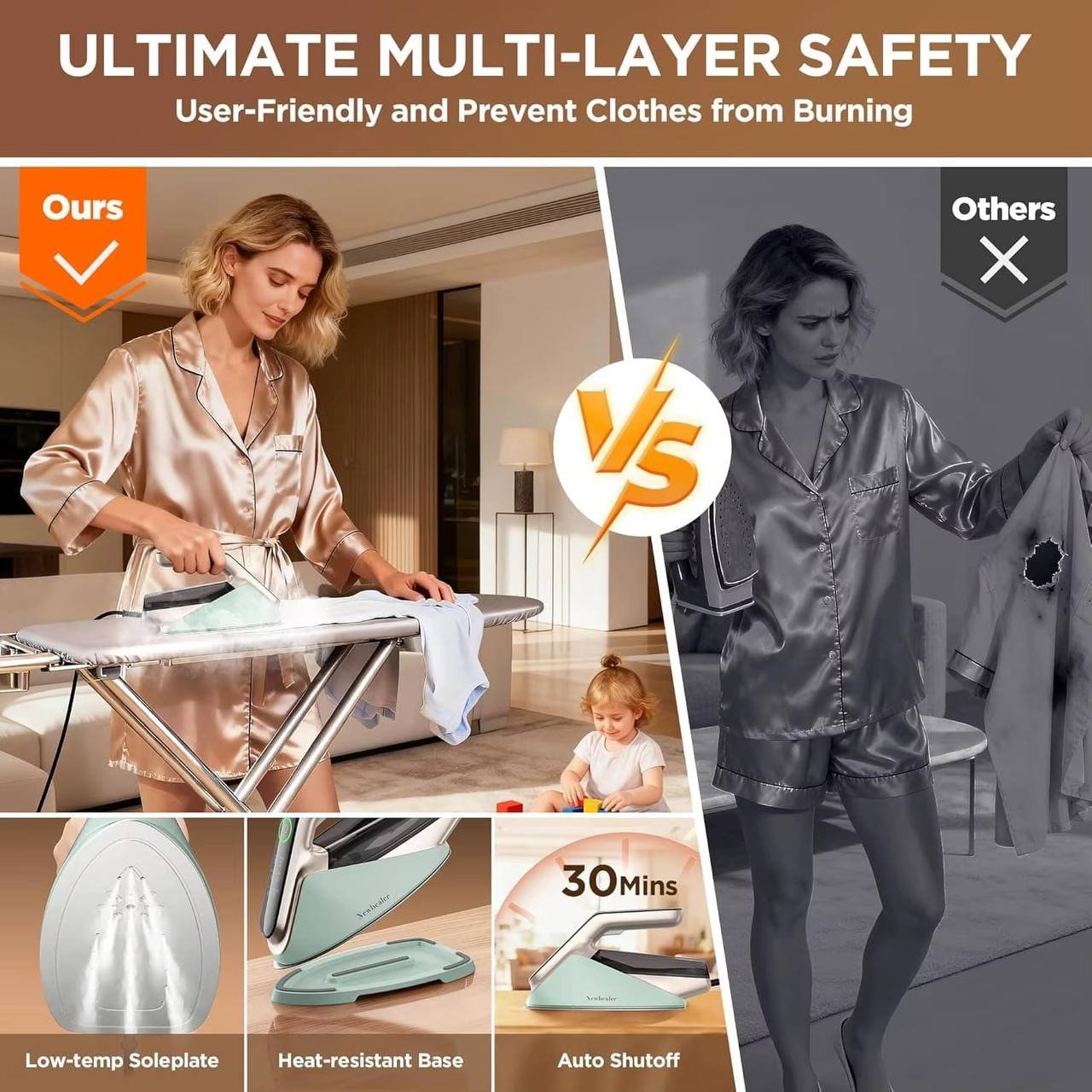 Fabric Steaming Iron