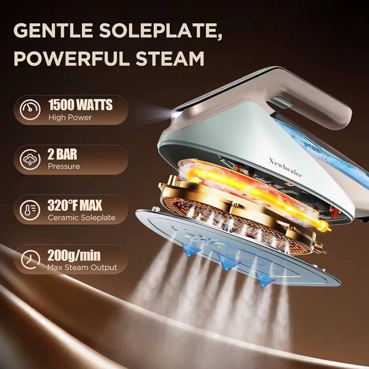 Fabric Steaming Iron
