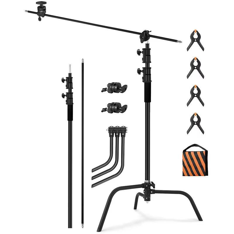 3.3m Heavy Duty Stainless Steel C Stand