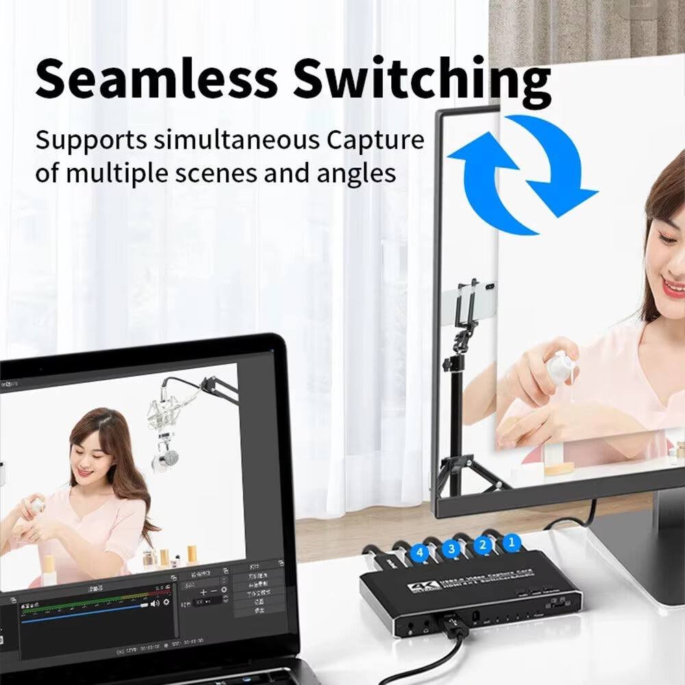 4K USB 3.0 4-in-1 HDMI Capture card