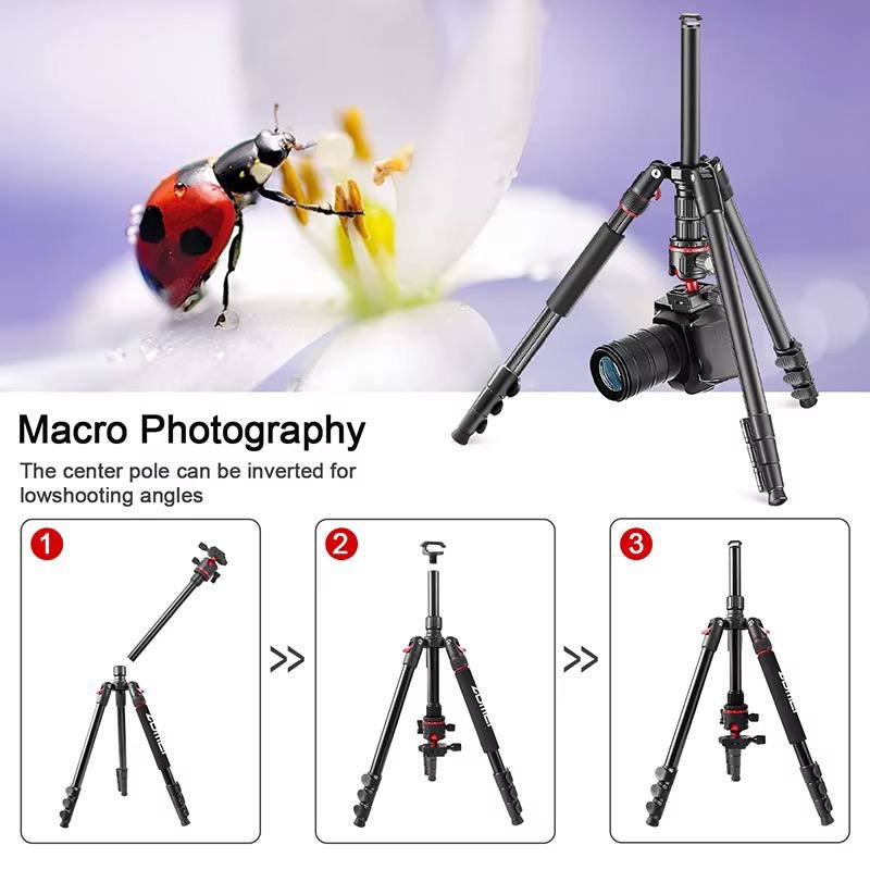  Tripod - With Ball Head for DSLR/Mirrorless Cameras & Video Shooting