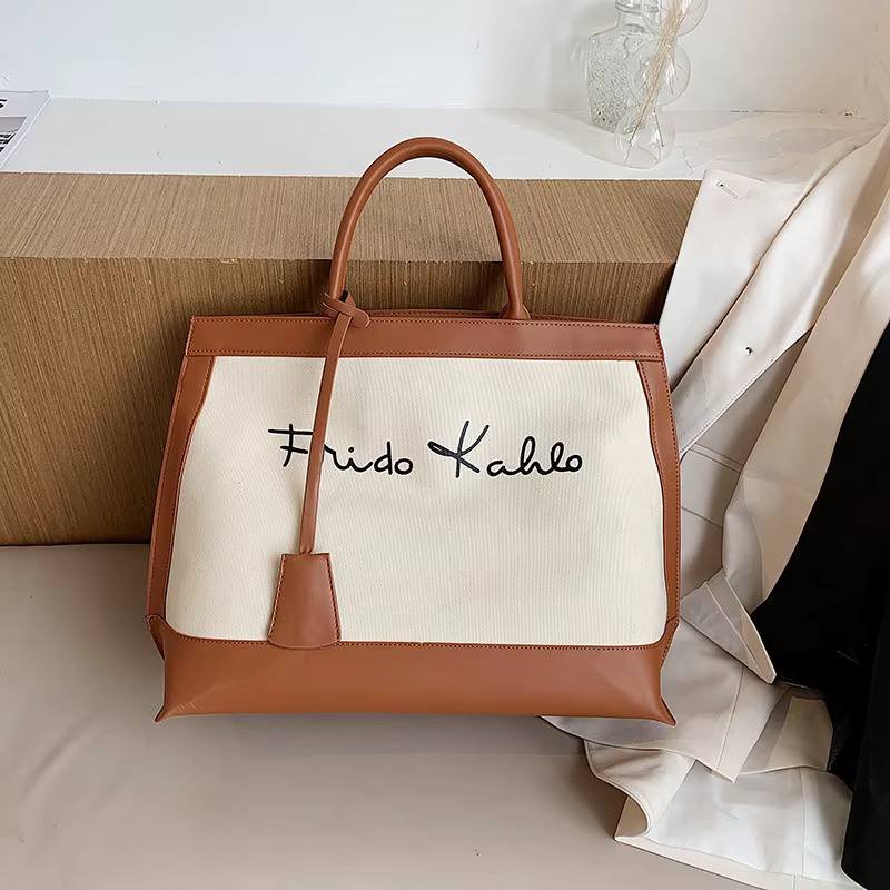 Vintage Korean Style Tote Handbag