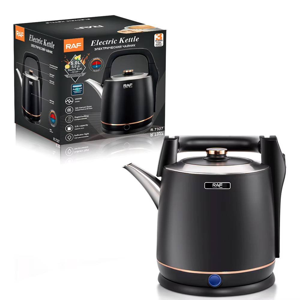 Electric Kettle Push-button Control Automatic Power-Off Indicator