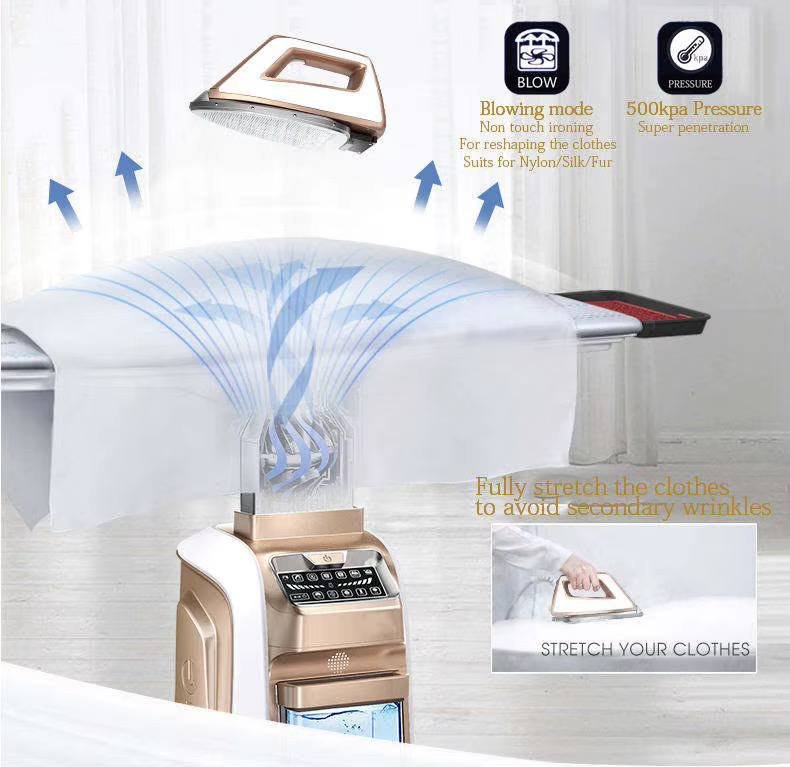 2 in 1 Garment Steamer Laundry Universal Steam Iron Steam Press Iron